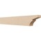Ekena Millwork 4in. W x 6in. H x 36in. L Monterey Woodgrain TimberThane Rafter Tail, Primed Tan RFTUR04X06X36MONRCPR - alternate 1